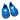 Blå UV badesko fra Banz (Banz Beach Kickers UV Swim Shoes)
