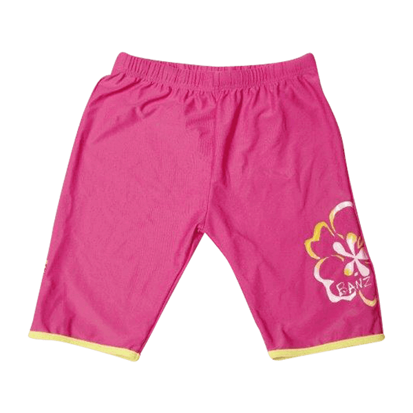 UV badebukse i Rosa og gul - Banz Sun Blossom Shorts