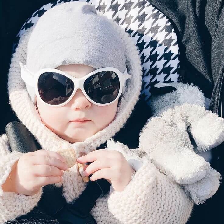 Kan barn bruke de samme solbrillene om vinteren som om sommeren?