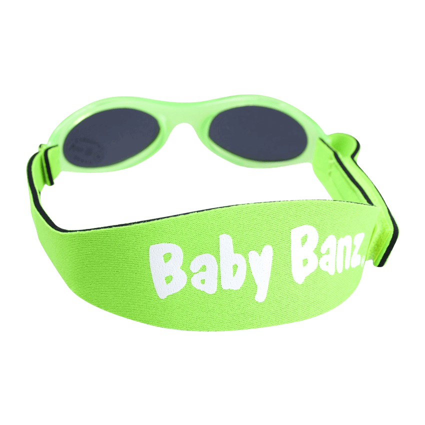 Baby Banz / Kidz Banz solbriller for barn og baby - Grønne (Adventure Green)