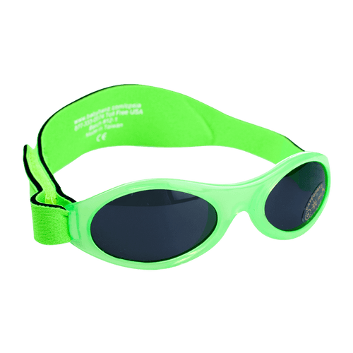 Baby Banz / Kidz Banz solbriller for barn og baby - Grønne (Adventure Green)