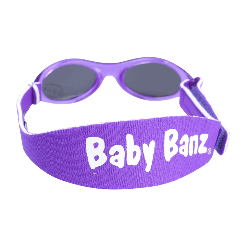 Baby Banz / Kidz Banz solbriller for barn og baby - Lilla (Adventure Purple)