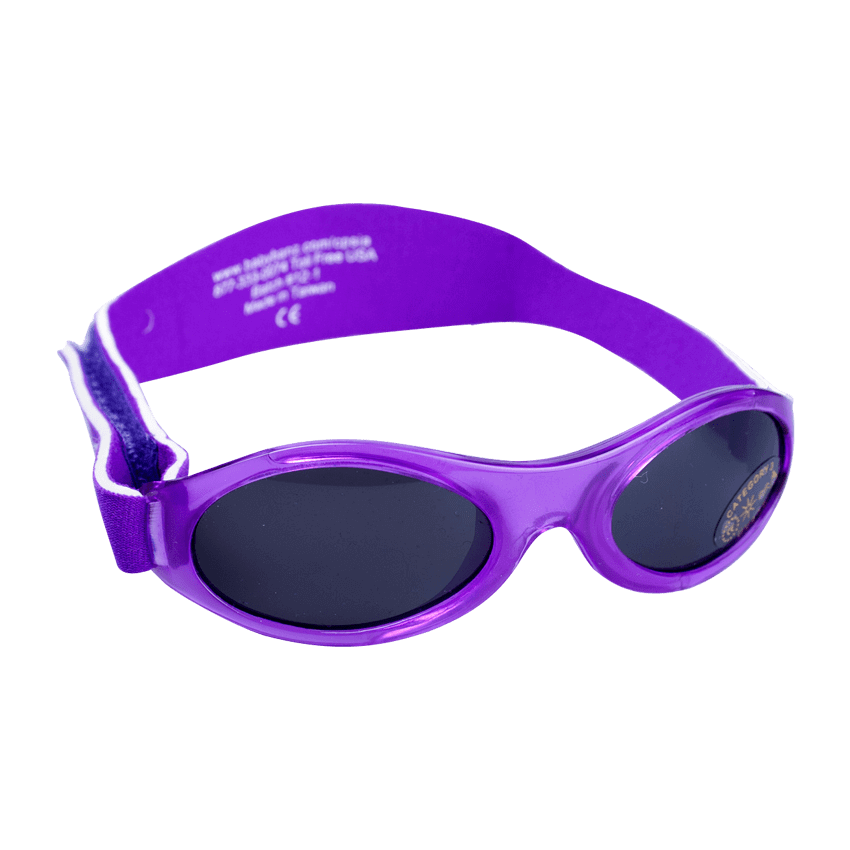 Baby Banz / Kidz Banz solbriller for barn og baby - Lilla (Adventure Purple)