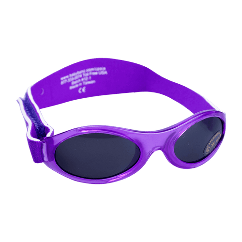 Baby Banz / Kidz Banz solbriller for barn og baby - Lilla (Adventure Purple)