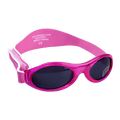 Rosa Baby Banz solbriller for barn og baby.