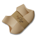 Baby smekke i silikon (bibs) - Naturfarget (Natural)