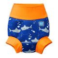 Badebukse for babysvømming - Happy Nappy Shark Orange