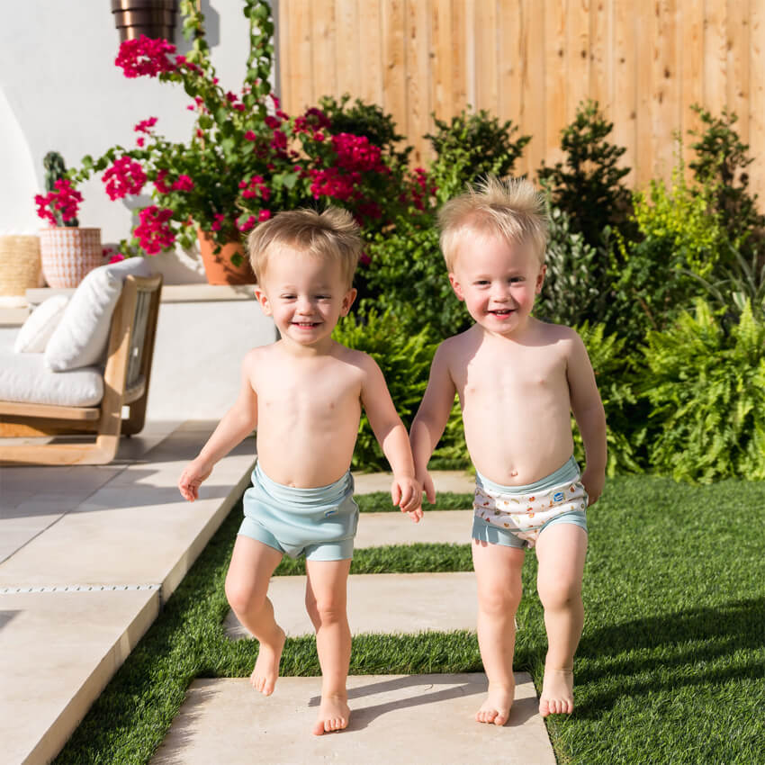 Badebleie for babysvømming - Happy Nappy DUO™ Little Acorns