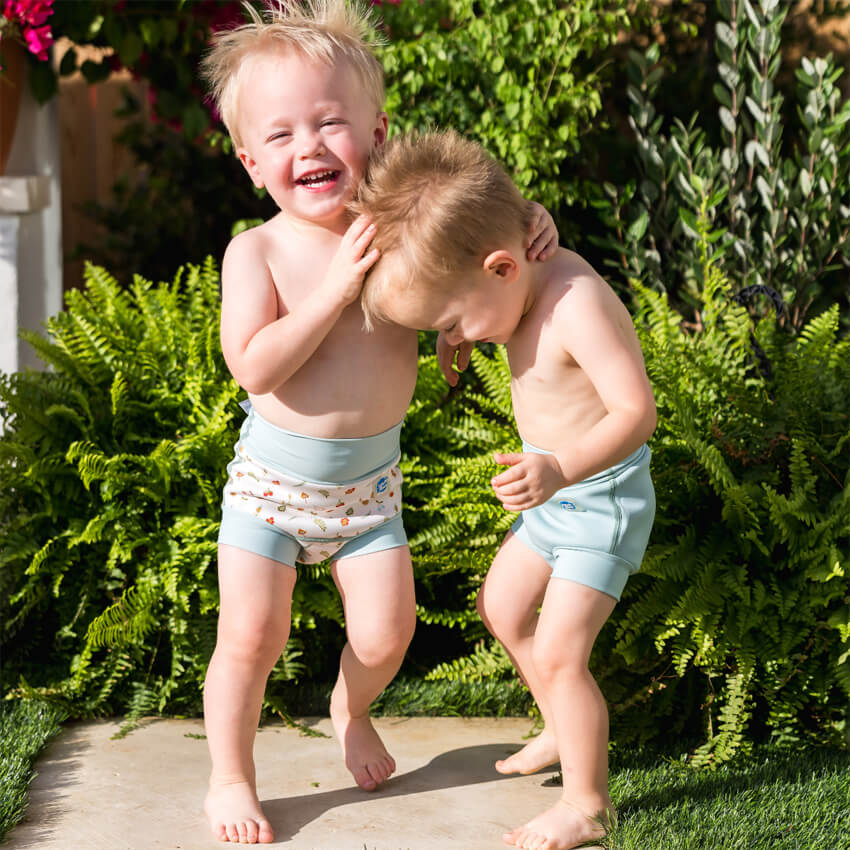 Badebleie for babysvømming - Happy Nappy DUO™ Little Acorns