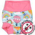 Babysvømming badebukse med bakteriedrepende innerbleie - Happy Nappy DUO™ Up and away