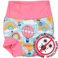 Babysvømming badebukse med bakteriedrepende innerbleie - Happy Nappy DUO™ Up and away