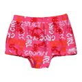 Badebukse rosa med UV-beskyttelse (Banz Pink Graffiti Shorts)