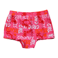 Badebukse rosa med UV-beskyttelse (Banz Pink Graffiti Shorts)