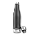 Holdbar vannflaske - Matte Black 400 ml
