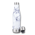 Glacial | Hållbar vattenflaska - White Marble 400ml
