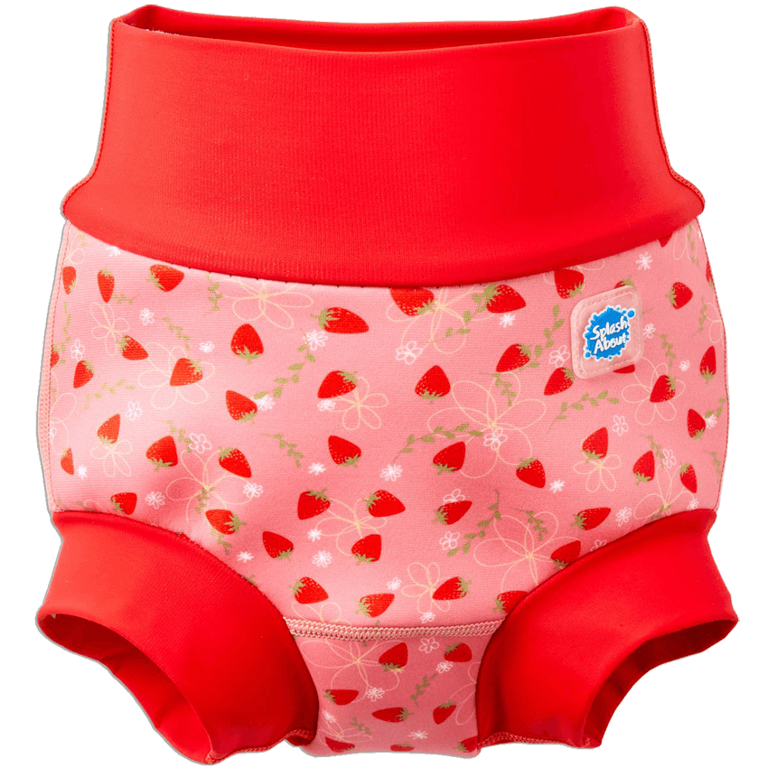 Badebleie for babysvømming - Happy Nappy DUO™ Strawberry field
