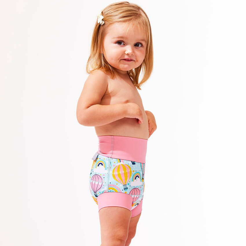 Babysvømming badebukse - Innerbleie med sølvioner