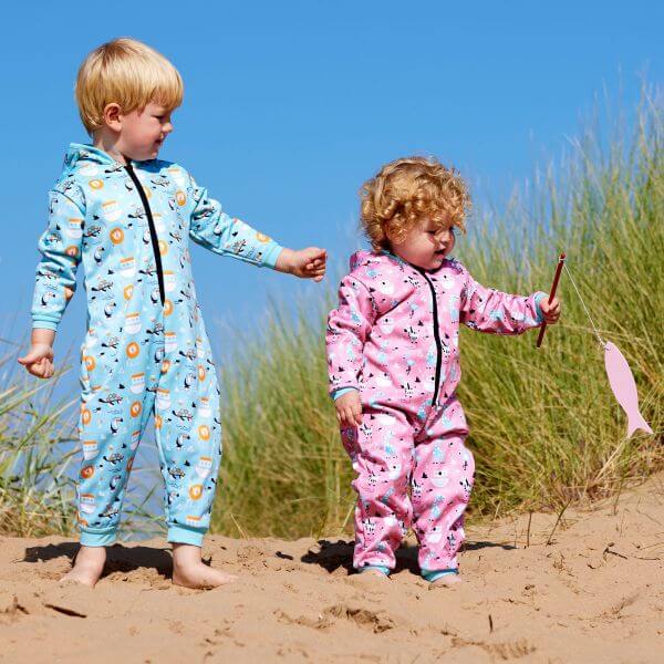 Vanntette og supermyke jumpsuits for barn og baby