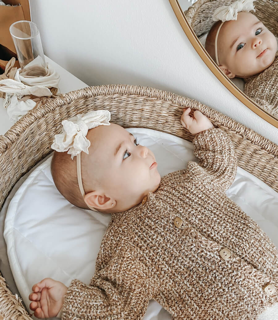 Kidooz Skötkorg - Blanco