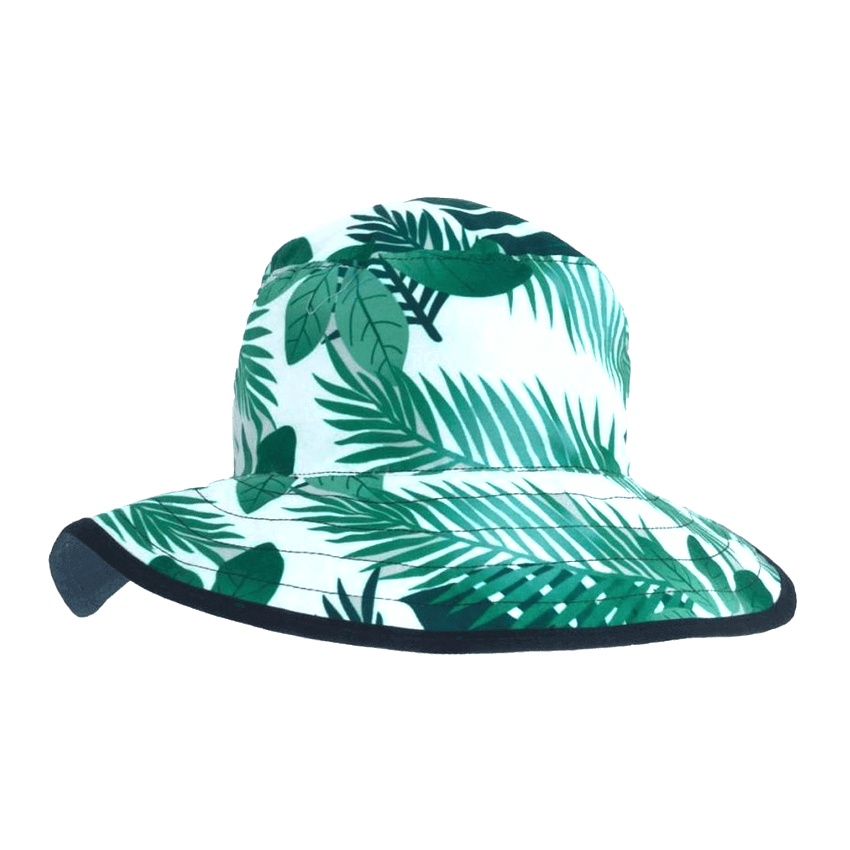 Solhatt med UPF50+ solbeskyttelse - Grønn / Hvit / Navy - Banz