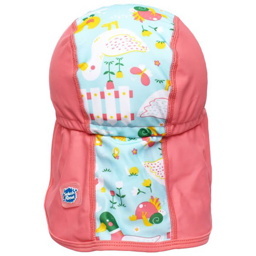 Solhatt UPF50+ for barn og baby - Nakkeskygge