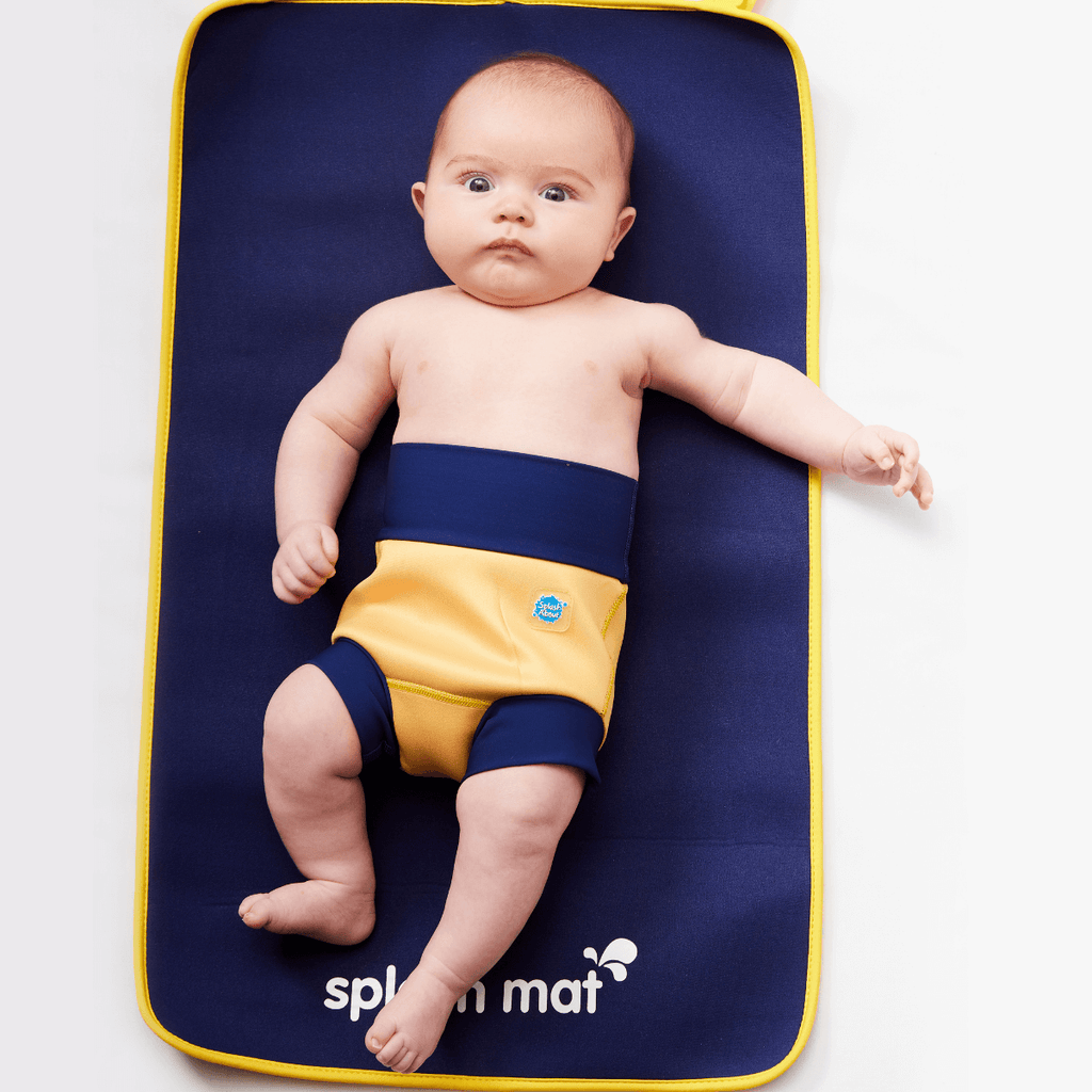 Liten stellematte baby - Får plass i vesken.
