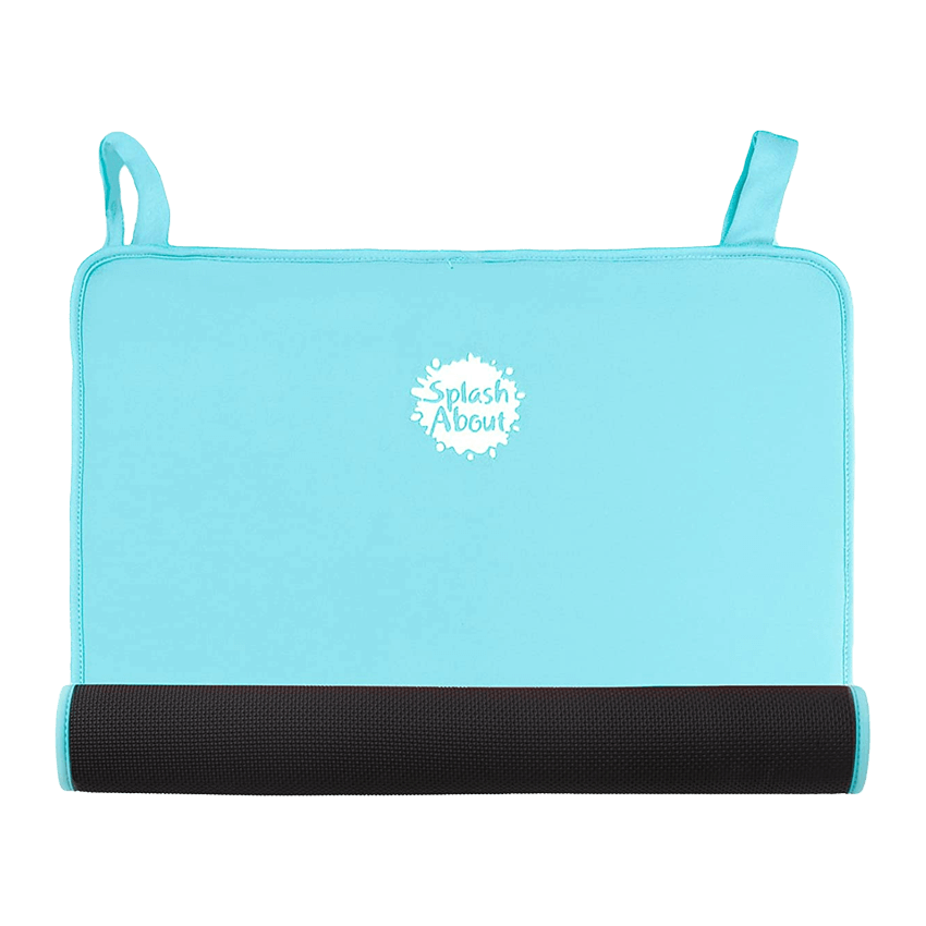 Stellematte for baby - Turkis / Lys blå