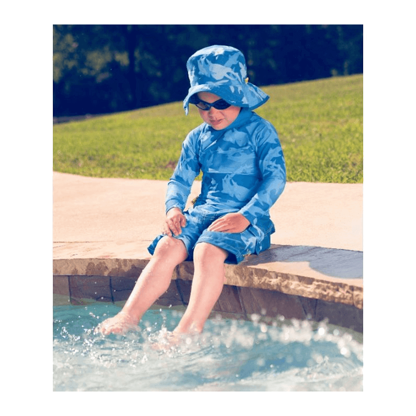 UV badebukse i Blå - Banz Fin Frenzy Shorts