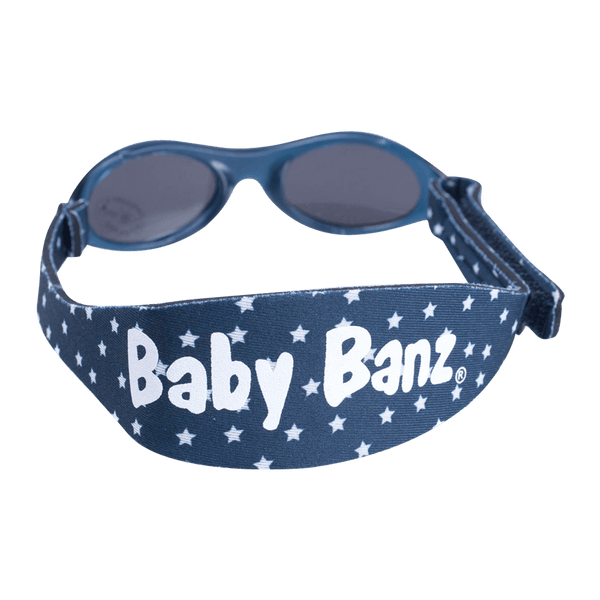 Baby Banz / Kidz Banz solbriller - Mørkeblå (Adventure Navy star)