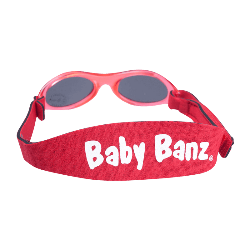 Solbriller for barn og baby i klassisk stil. Klassisk rød farge.