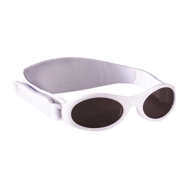Baby Banz / Kidz Banz solbriller - Hvite (Adventure White)