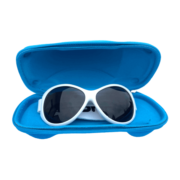 Etui barnesolbriller - Blå bil