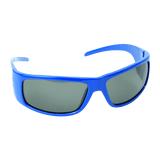 Solbriller for barn 4-10 år - Blå (JBanz Blue Wrap)