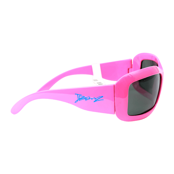 Junior solbriller for barn 4-10 år - Rosa (JBanz Pink Wrap)